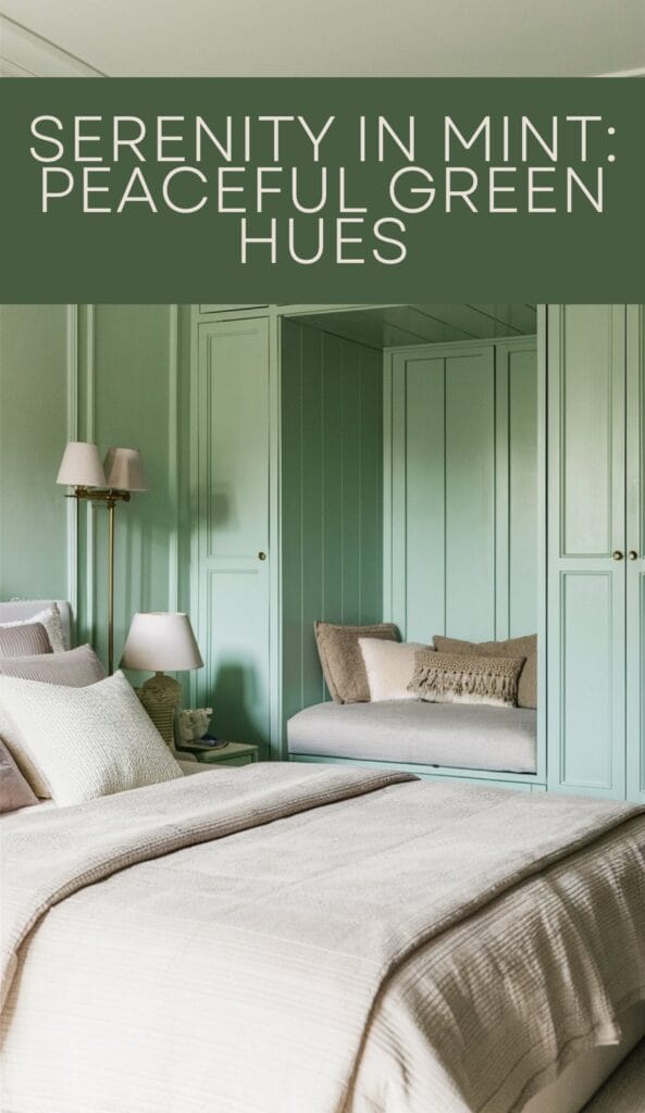 Soft Mint Greens: Fresh & Airy